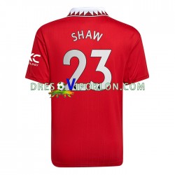 Manchester United Luke Shaw 23 Dres Domaći 2022-2023 Kratkih Rukava ,Muški