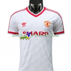 Manchester United 1986 Retro Dres Gostujući Kratkih Rukava ,Muški