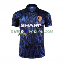 Manchester United 1993 Retro Dres Gostujući Kratkih Rukava ,Muški