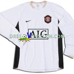 Manchester United Retro Dres Gostujući 2006-2007 Dugim Rukavima ,Muški