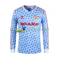 Manchester United 1992 Retro Dres Domaći Dugim Rukavima ,Muški