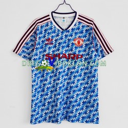 Manchester United 1992 Retro Dres Domaći Kratkih Rukava ,Muški