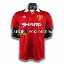 Manchester United Retro Dres Domaći 1994 Kratkih Rukava ,Muški