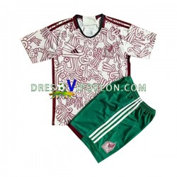 Meksiko Dres Gostujući World Cup 2022 Kratkih Rukava ,Dječji Komplet