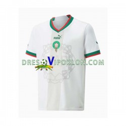 Maroko Dres Gostujući World Cup 2022 Kratkih Rukava ,Muški