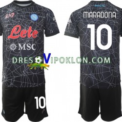 Napoli Diego Maradona 10 Special Dres Domaći 2021-2022 Kratkih Rukava ,Dječji Komplet