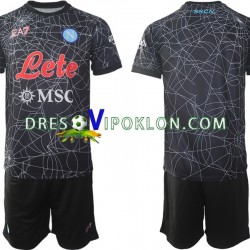 Napoli Special Dres Domaći 2021-2022 Kratkih Rukava ,Dječji Komplet