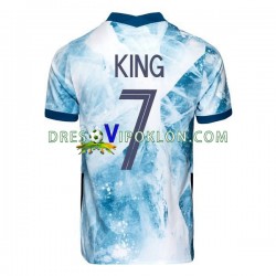 Norveška Joshua King 7 2020-2021 Dres Gostujući Kratkih Rukava ,Muški