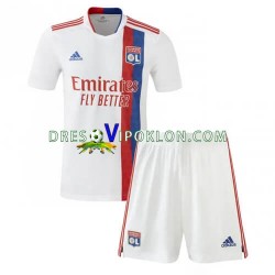 Olympique Lyonnais Dres Domaći 2022-2023 Kratkih Rukava ,Dječji Komplet