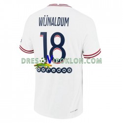 Paris Saint-Germain Georginio Wijnaldum 18 Dres Četvrti 2021-2022 Kratkih Rukava ,Muški