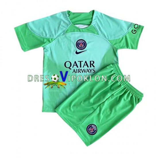 Paris Saint-Germain Golmanski Dres Domaći 2022-2023 Kratkih Rukava ,Dječji Komplet
