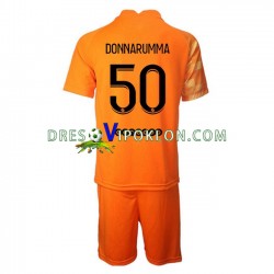 Paris Saint-Germain Golmanski Gianluigi Donnarumma 50 Dres Domaći 2021-2022 Kratkih Rukava ,Dječji Komplet