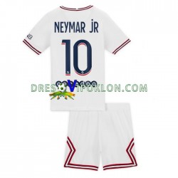 Paris Saint-Germain Neymar Jr 10 Dres Četvrti 2021-2022 Kratkih Rukava ,Dječji Komplet