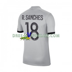 Paris Saint-Germain R.Sanches 18 Dres Gostujući 2022-2023 Kratkih Rukava ,Muški