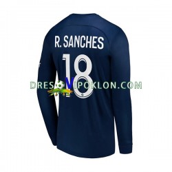 Paris Saint-Germain R.Sanches 18 Dres Domaći 2022-2023 Dugim Rukavima ,Muški