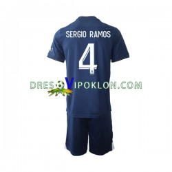Paris Saint-Germain Sergio Ramos 4 Dres Domaći 2022-2023 Kratkih Rukava ,Dječji Komplet