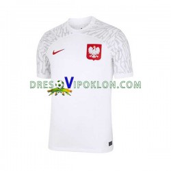 Poljska Dres Domaći World Cup 2022 Kratkih Rukava ,Muški