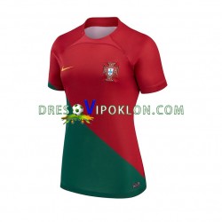 Portugal Dres Domaći World Cup 2022 Kratkih Rukava ,Ženski