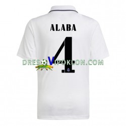 Real Madrid Alaba 4 Dres Domaći 2022-2023 Kratkih Rukava ,Muški