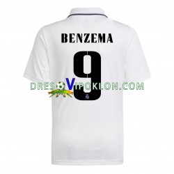 Real Madrid Benzema 9 Dres Domaći 2022-2023 Kratkih Rukava ,Muški