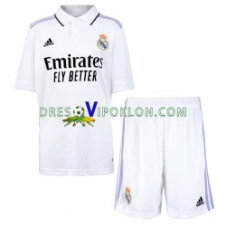 Real Madrid Dres Domaći 2022-2023 Kratkih Rukava ,Dječji Komplet