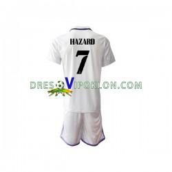 Real Madrid Eden Hazard 7 Dres Domaći 2022-2023 Kratkih Rukava ,Dječji Komplet