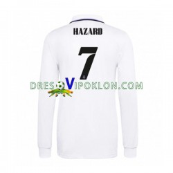 Real Madrid Eden Hazard 7 Dres Domaći 2022-2023 Dugim Rukavima ,Muški