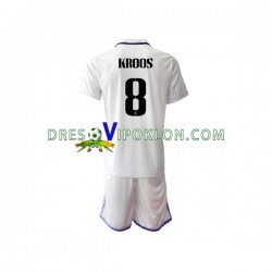 Real Madrid Toni Kroos 8 Dres Domaći 2022-2023 Kratkih Rukava ,Dječji Komplet