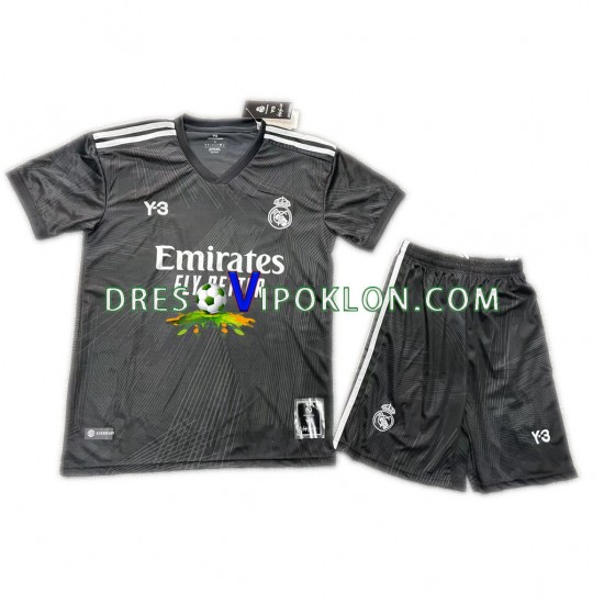 Real Madrid Y-3 Dres Četvrti 2021-2022 Kratkih Rukava ,Dječji Komplet