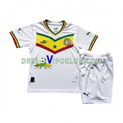 Senegal Dres Domaći World Cup 2022 Kratkih Rukava ,Dječji Komplet