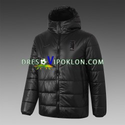 Južna Koreja Crno Jakna s kapuljačom Windrunner ,Muški