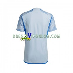 Španjolska Dres Gostujući World Cup 2022 Kratkih Rukava ,Muški