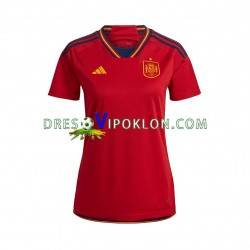 Španjolska Dres Domaći World Cup 2022 Kratkih Rukava ,Ženski