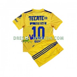 Tigres UANL Andre-Pierre Gignac 10 Dres Domaći 2022-2023 Kratkih Rukava ,Dječji Komplet