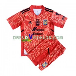 Tigres UANL Golmanski Dres Gostujući 2022-2023 Kratkih Rukava ,Dječji Komplet