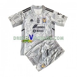 Tigres UANL Golmanski Dres Domaći 2022-2023 Kratkih Rukava ,Dječji Komplet