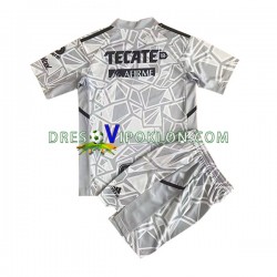 Tigres UANL Golmanski Dres Domaći 2022-2023 Kratkih Rukava ,Dječji Komplet