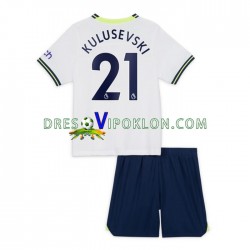 Tottenham Hotspur Dejan Kulusevski 21 Dres Domaći 2022-2023 Kratkih Rukava ,Dječji Komplet