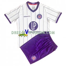 Toulouse FC Dres Domaći 2022-2023 Kratkih Rukava ,Dječji Komplet