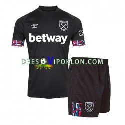 West Ham United Dres Gostujući 2022-2023 Kratkih Rukava ,Dječji Komplet