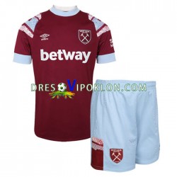 West Ham United Dres Domaći 2022-2023 Kratkih Rukava ,Dječji Komplet