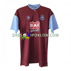 West Ham United Retro Dres Domaći 1989-1990 Kratkih Rukava ,Muški