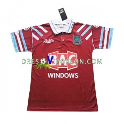 West Ham United Retro Dres Domaći 1991-1992 Kratkih Rukava ,Muški