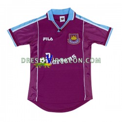 West Ham United Retro Dres Domaći 1999-2001 Kratkih Rukava ,Muški