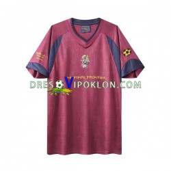 West Ham United Iron Maiden Retro Dres Gostujući 2010 Kratkih Rukava ,Muški