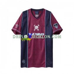 West Ham United Iron Maiden Retro Dres Gostujući 2011 Kratkih Rukava ,Muški