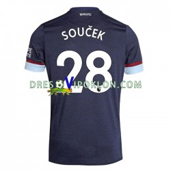 West Ham United Tomas Soucek 28 Dres Treći 2021-2022 Kratkih Rukava ,Muški
